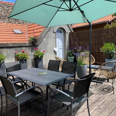 Ferienwohnung La Terrasse De Compostelle T3 Chic, Charme, Cosy Saint-Léonard-de-Noblat Exterior foto