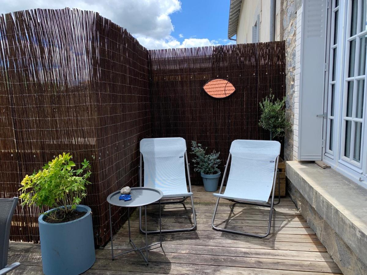 Ferienwohnung La Terrasse De Compostelle T3 Chic, Charme, Cosy Saint-Léonard-de-Noblat Exterior foto